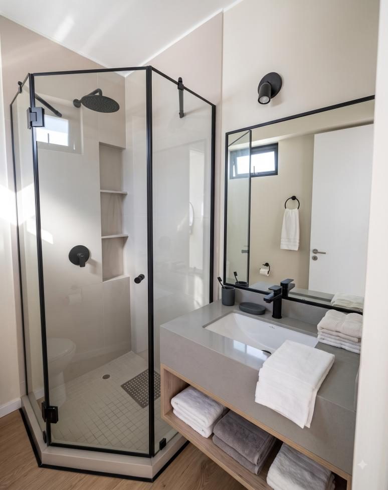 Baño privado de la suite del penthouse 602